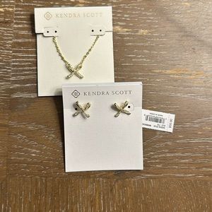 New with tags, Kendra Scott, necklace and earring set